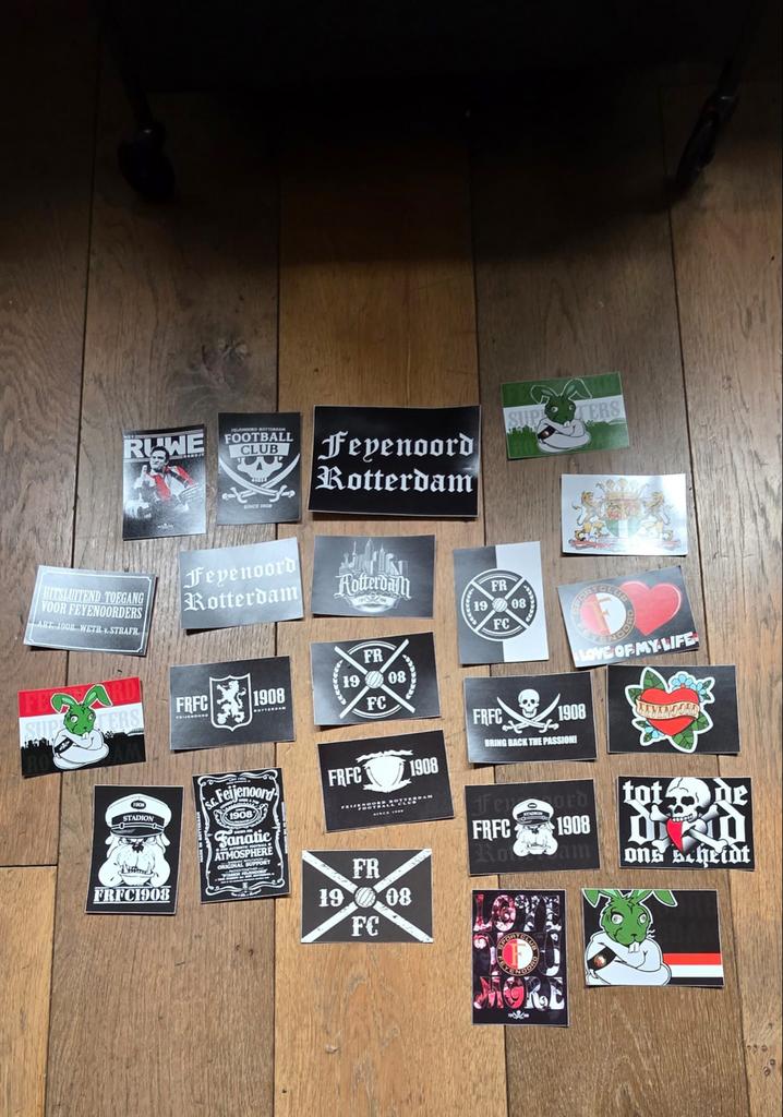 Frfc stickers te koop!, Ophalen of Verzenden, Gebruikt, Meerdere stickers