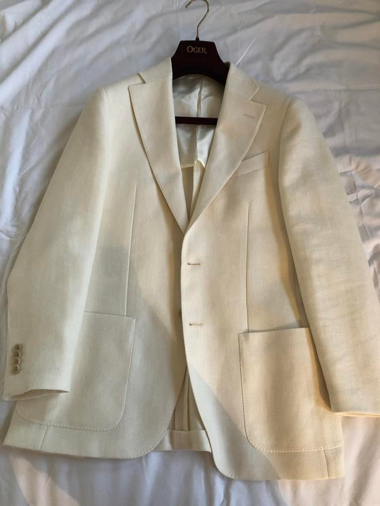Nieuw Oger Colbert Dressed for Success Roomwit Maat 46, Kleding | Heren, Ophalen of Verzenden, Nieuw, Maat 46 (S) of kleiner, Wit