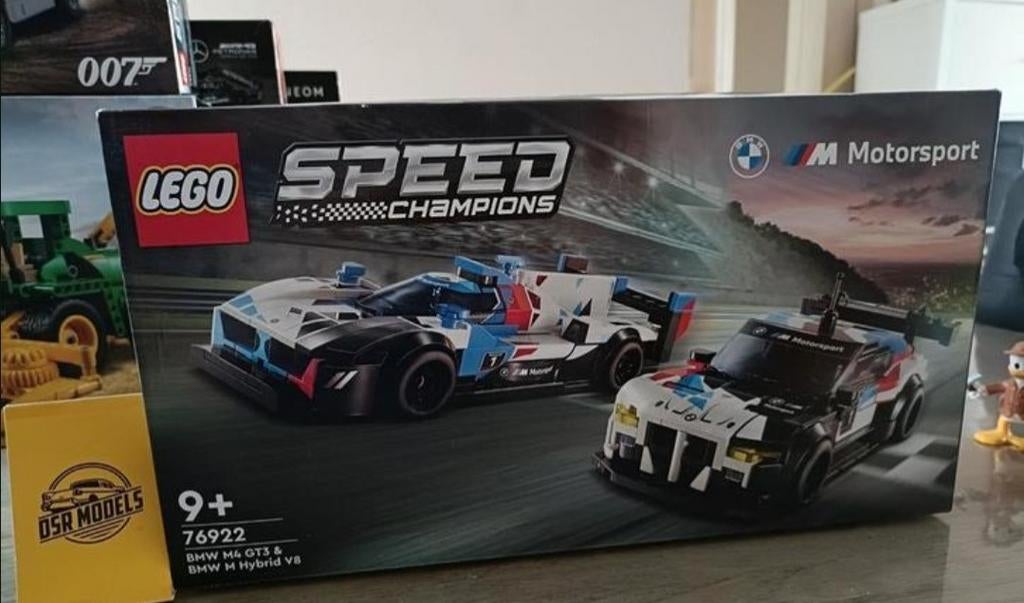 Lego set 76922 BMW Set M4 GT3R + M Hybride V8, S, R, Lego, Nieuw