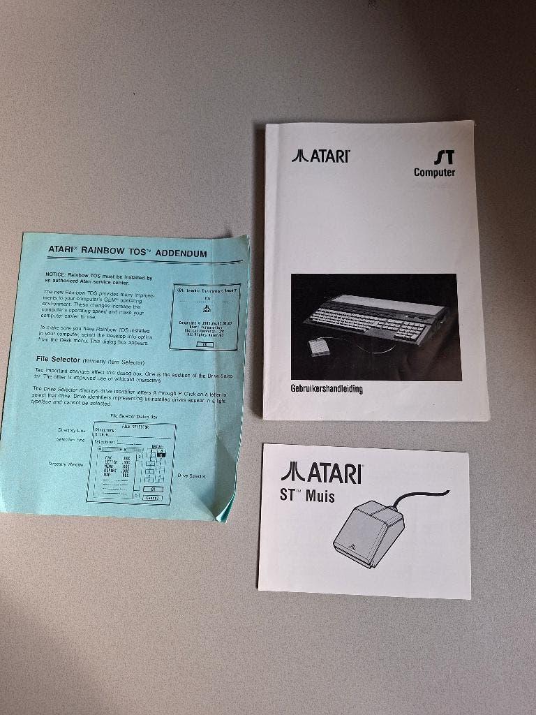 Atari Gebruikershandleidingen, Computers en Software, Verzenden, Atari