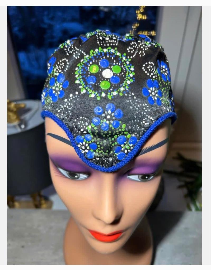 Authentieke Staphorster Muts met Stipwerk, Ophalen of Verzenden