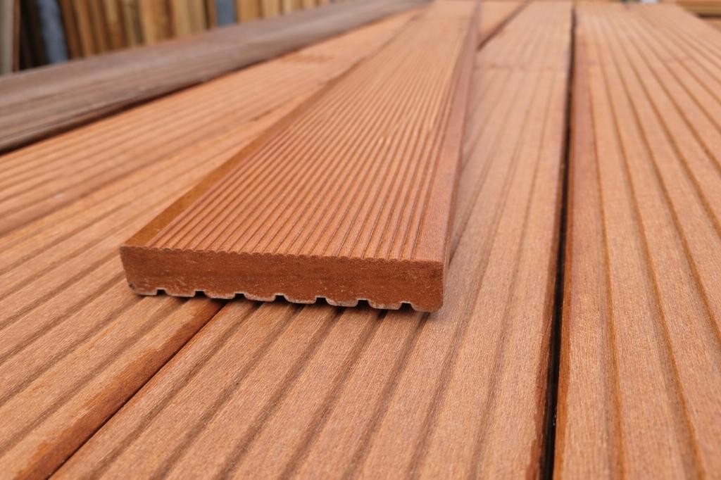 Hardhouten bankirai vlonderplanken 25x145mm €8,50 per m1, Ophalen, Nieuw, Hout