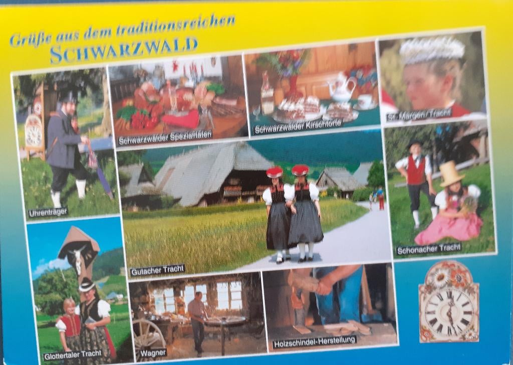 Ansichtkaart Duitsland Schwarzwald, Ophalen of Verzenden, 1960 tot 1980, Gelopen, Duitsland