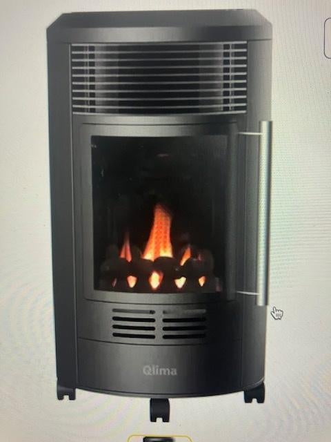 Qlima gaskachel GH 8034, Ophalen, Gebruikt, Gas, Vrijstaand