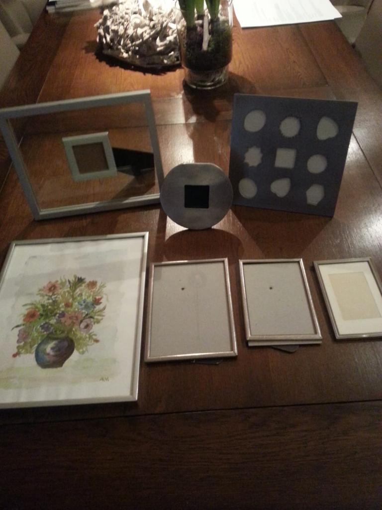 Diverse fotolijsten, formaten vanaf €4,— per stuk, Ophalen of Verzenden, Zo goed als nieuw, Schilderij, Minder dan 50 cm