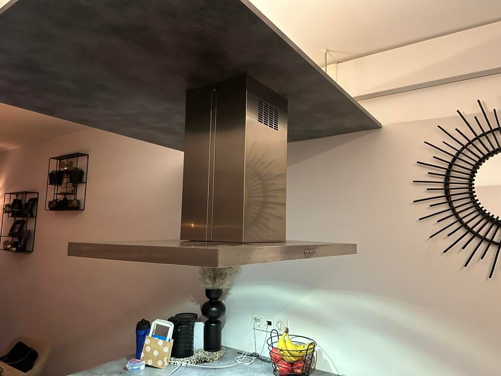 Ikea svavande afzuigkap vrijhangend/ eiland, Witgoed en Apparatuur, Afzuigkappen, Ophalen, Zo goed als nieuw, Vrijstaand, Motor