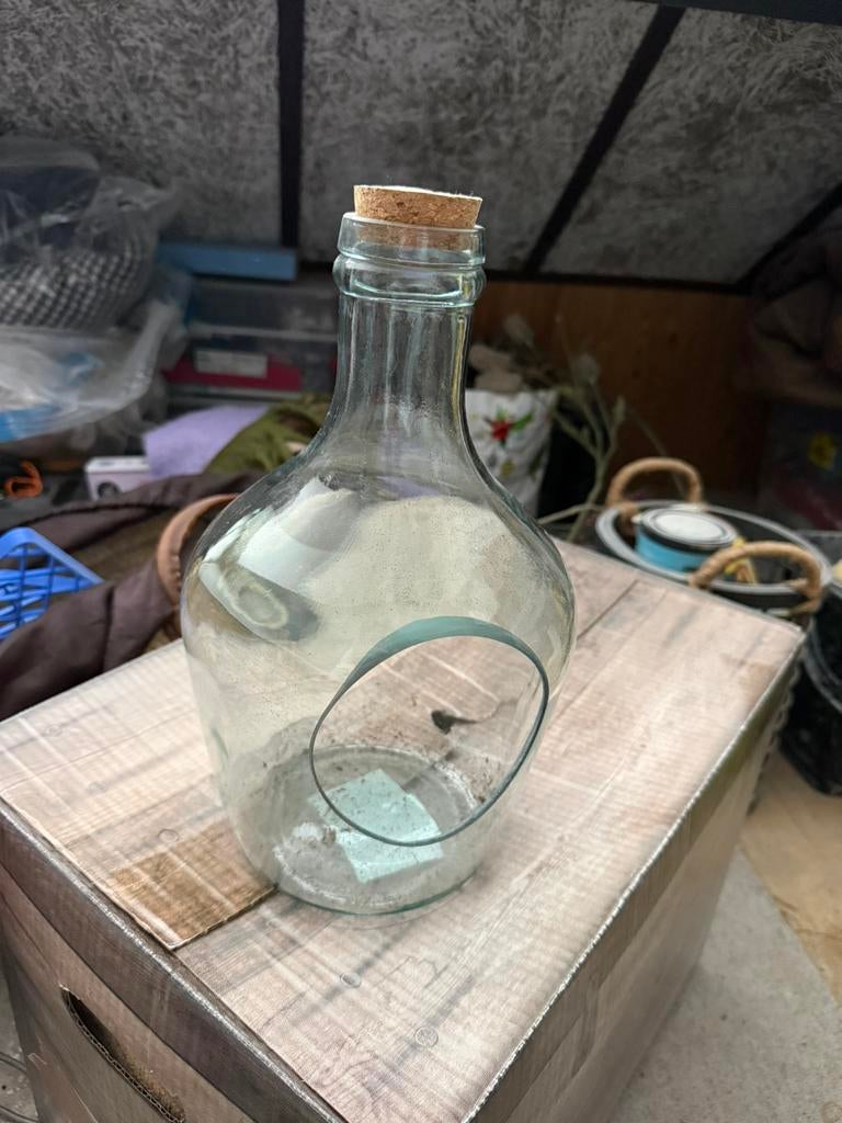 Terrarium vaas met kurk, Ophalen, Overige kleuren, Minder dan 50 cm, Glas