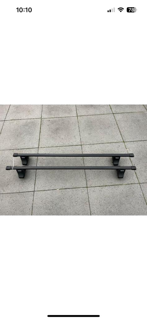 THULE dakdragers voor glad dak, Ophalen, Gebruikt