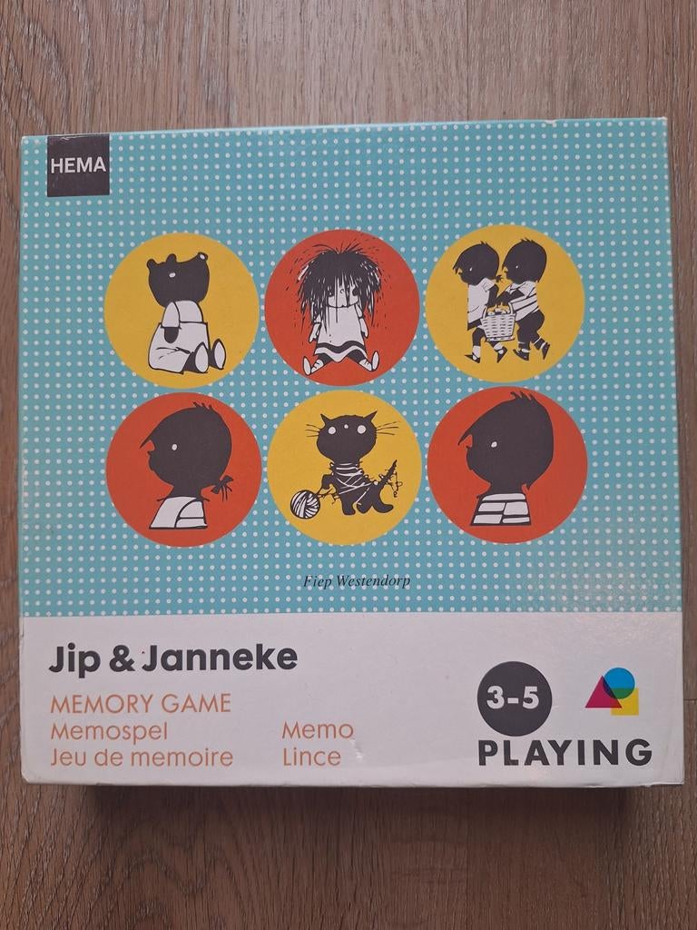 Jip en Janneke memory spel, Ophalen of Verzenden