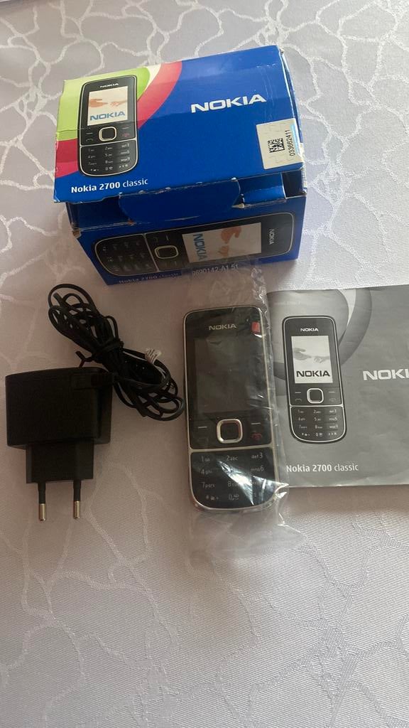 Nokia 2700 nieuw, Ophalen of Verzenden, Zo goed als nieuw, Zwart
