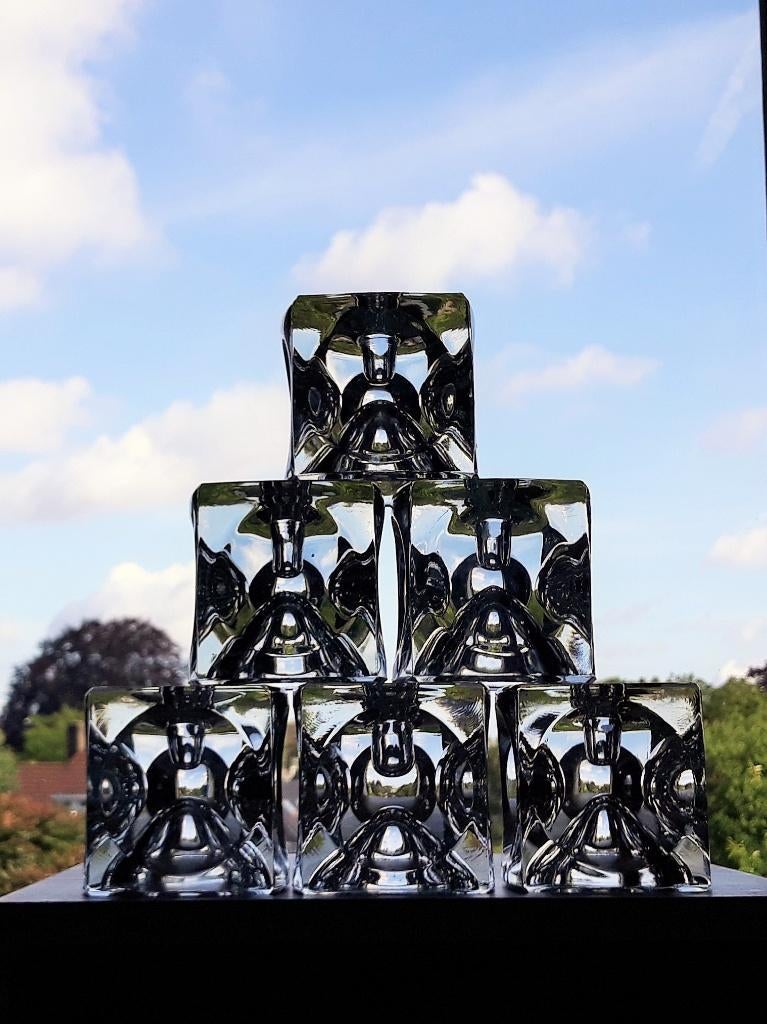 Kandelaar (10) Kristal Sklo Union Rudolf Jurnikl Design, Ophalen of Verzenden, Kristal