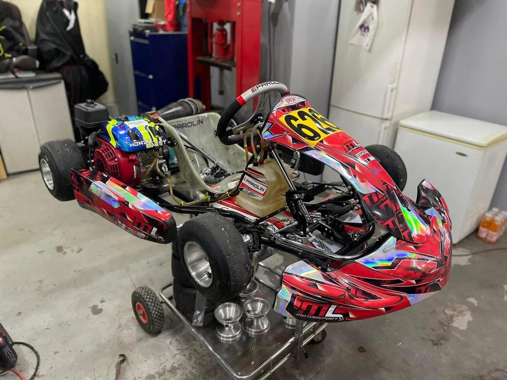 Parolin PDB minikart, Ophalen, Gebruikt, Kart