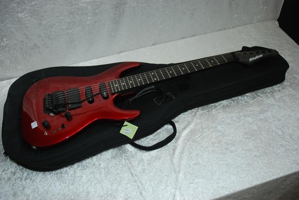 Westone Cobra pick ups, Kahler brug, graffiet hals met tas, Gebruikt, ., Ophalen of Verzenden, Westone