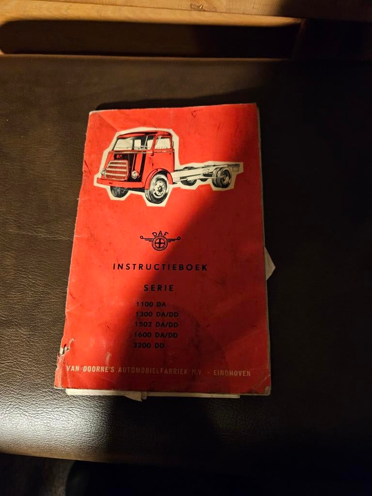 Daf instructieboekje serie 1100 DA, Ophalen of Verzenden