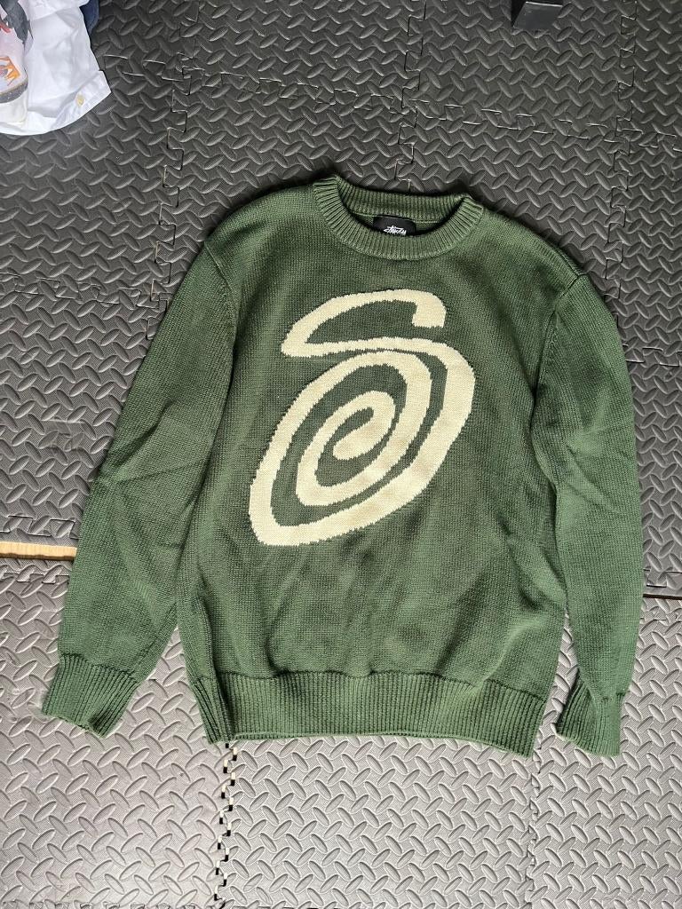 Stussy sweater, Kleding | Heren, Truien en Vesten, Stussy, Nieuw, Groen, Verzenden