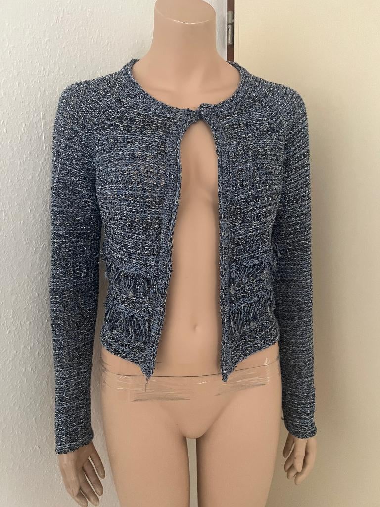 CAROLINE BISS   mooi vest  MAAT 38  ALS NIEUW, Maat 38/40 (M), Blauw, Ophalen of Verzenden, Zo goed als nieuw