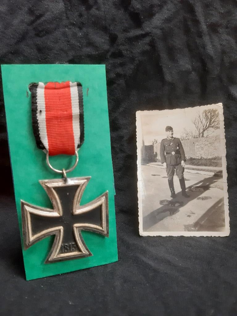 EK2 IJzeren kruis (Duitsland WW2), Ophalen of Verzenden, Landmacht, Duitsland, Lintje, Medaille of Wings