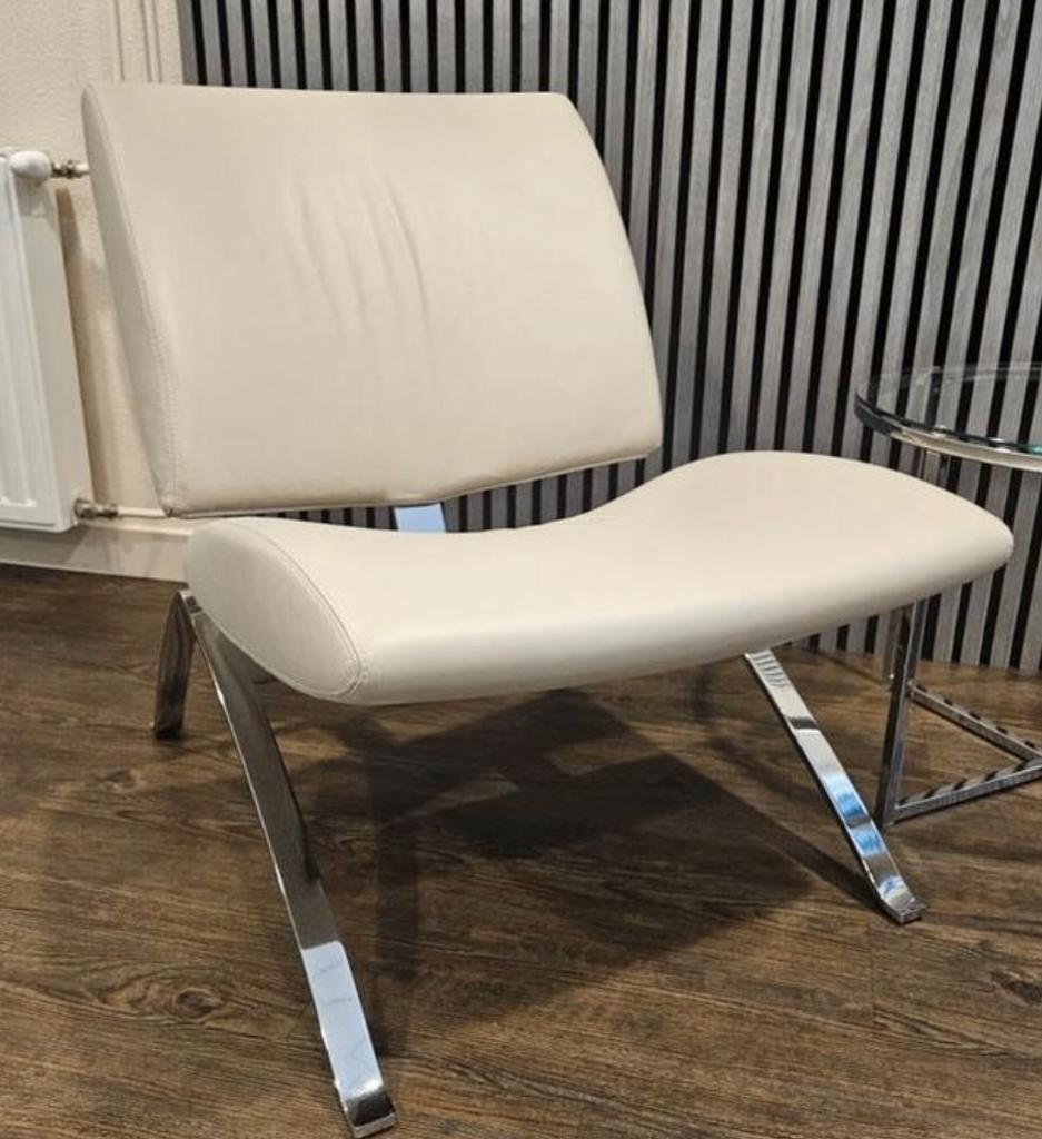 IZGS Artifort Dodo F395 leer fauteuil stoel lounge chair, Huis en Inrichting, Fauteuils, Ophalen, Zo goed als nieuw, Nvt, Nvt