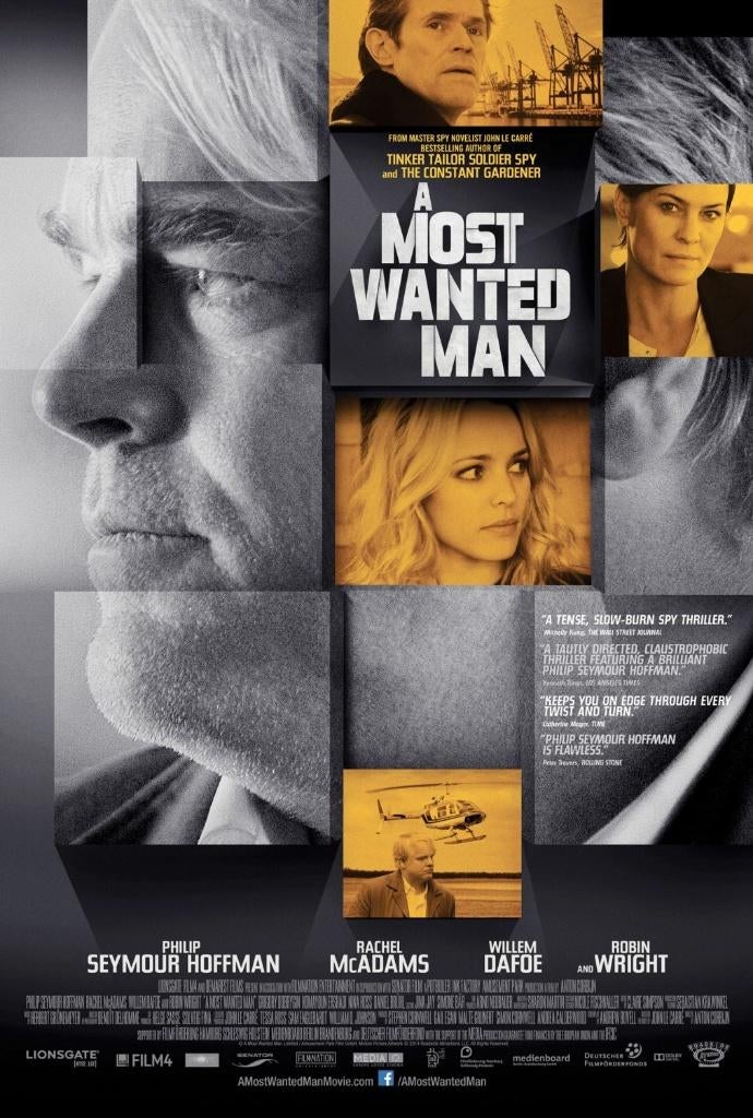 A   MOST   WANTED   MAN      filmposter., Verzamelen, Rechthoekig Staand, Verzenden, Deurposter of groter, Nieuw