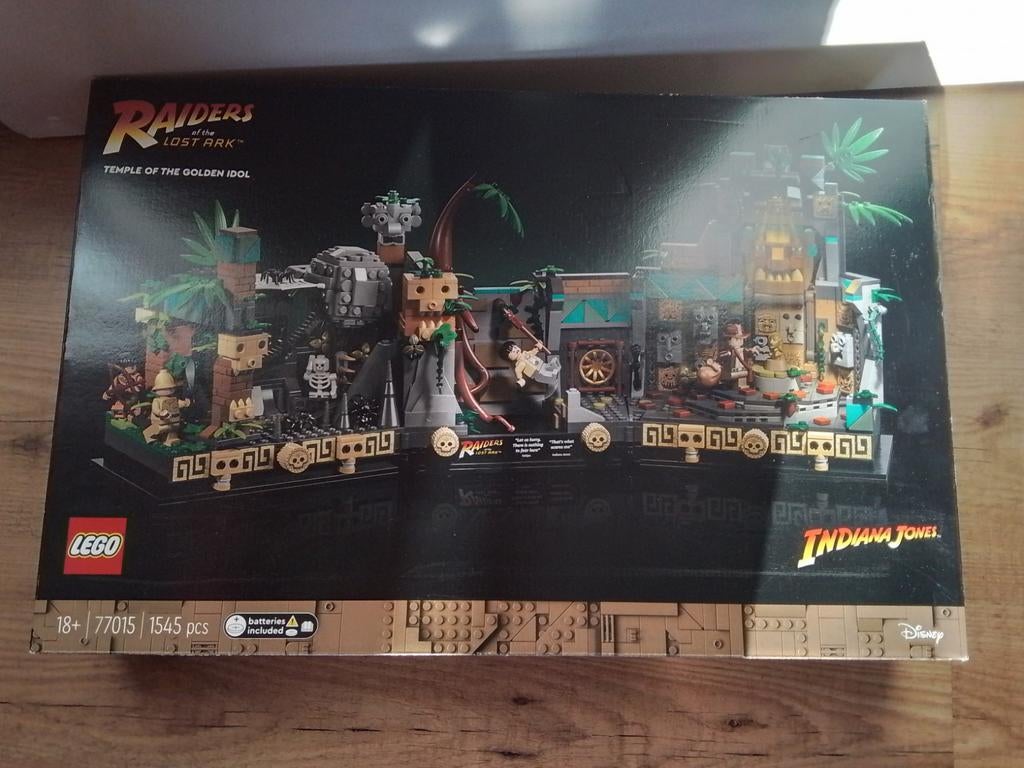 Lego Indiana Jones 77015 Tempel van het Gouden Idool, nieuw, Ophalen of Verzenden, Nieuw, Complete set, Lego