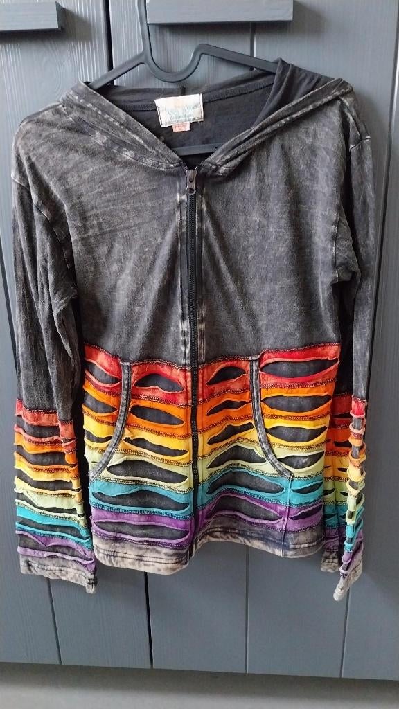 Nieuw vest regenboogkleuren M/L, Ophalen of Verzenden, Nieuw, Maat 38/40 (M)