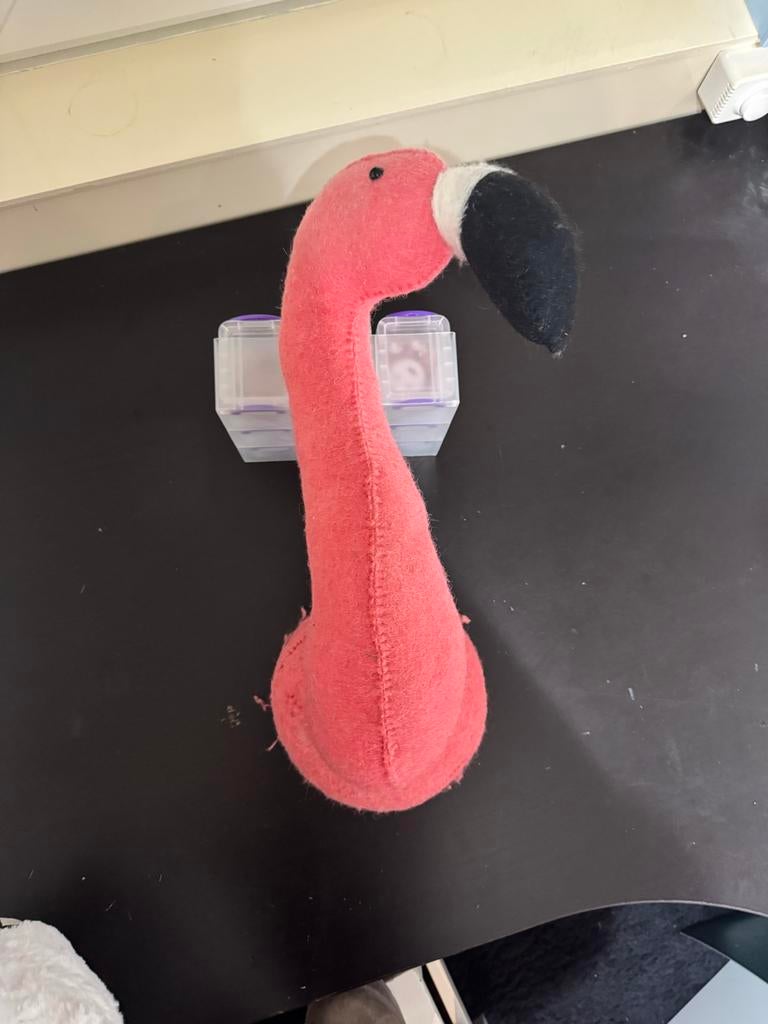 Dierenkoppen Wanddecoratie, Ophalen of Verzenden, Zo goed als nieuw, Wanddecoratie