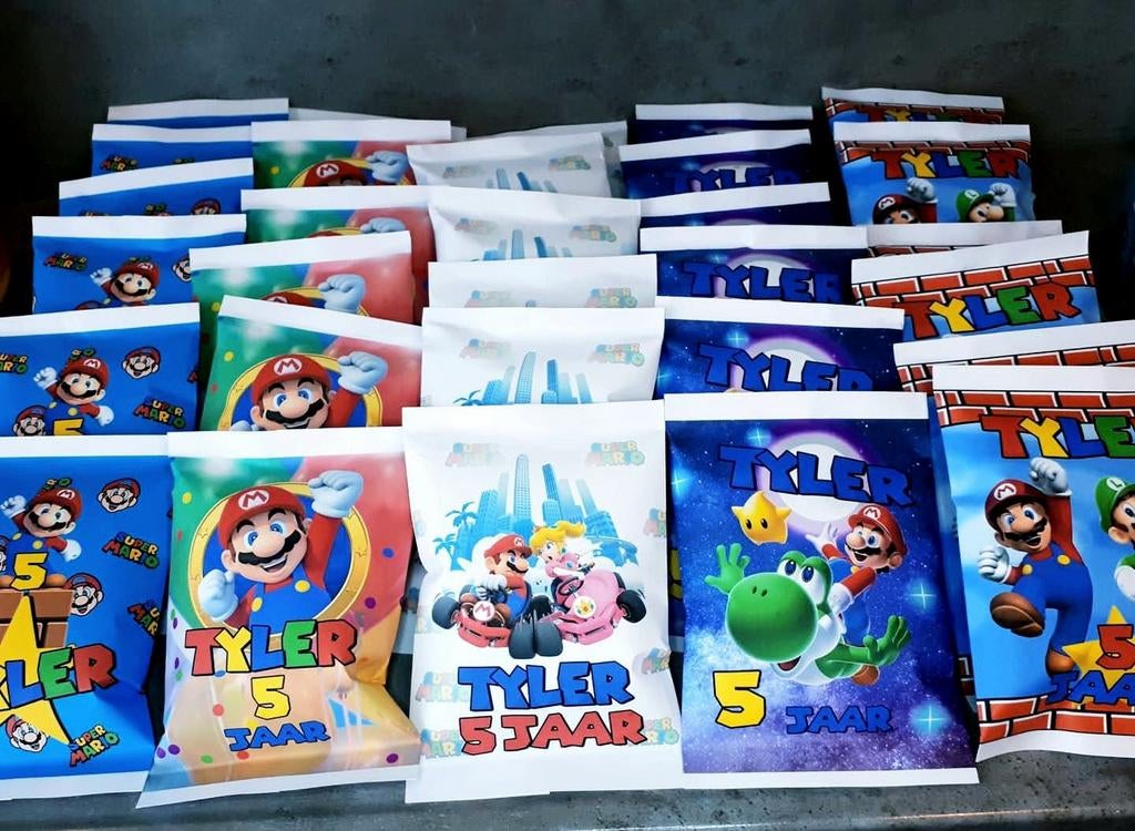 Chips traktatie gepersonaliseerd, Ophalen of Verzenden, Nieuw, Verjaardag