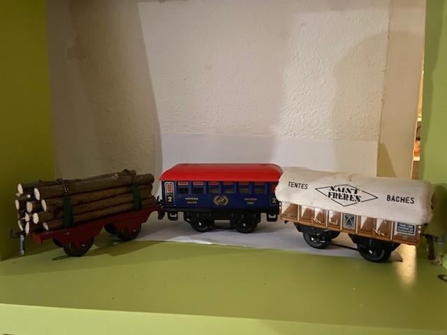 Hornby trein wagons jaren '90 in nieuwstaat., Ophalen of Verzenden, Zo goed als nieuw