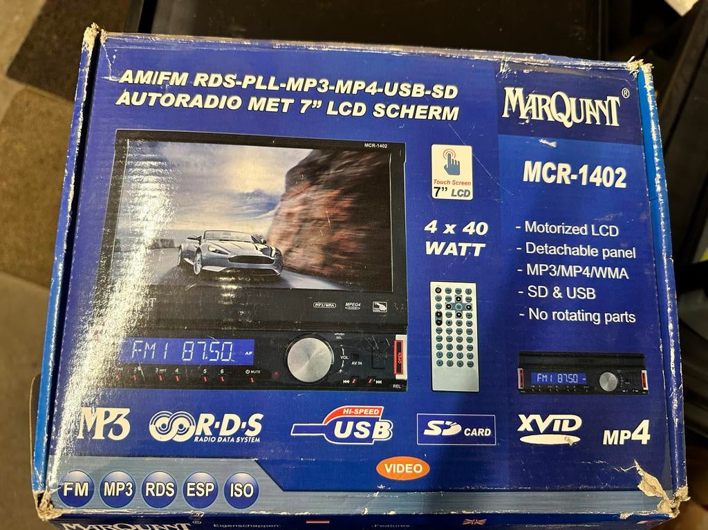 Defecte Autoradio - Onderdelen of Reparatie, Ophalen of Verzenden, Gebruikt