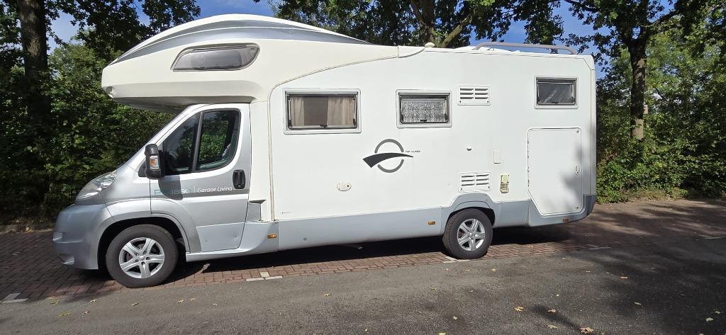 Pegaso Camper 2007 – Grote Garage & 4 Slaapplaatsen, Overige merken, Chemisch toilet, Alkoof, Ringverwarming