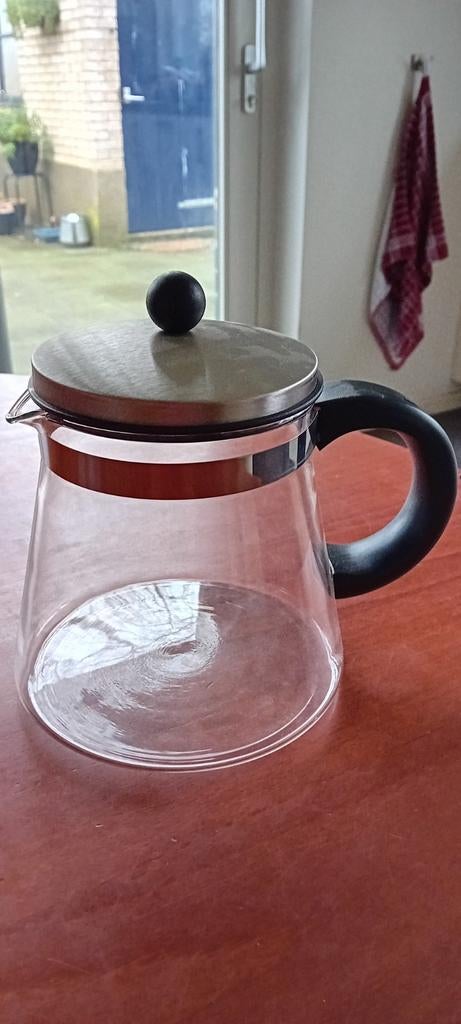 Theepot, Ophalen of Verzenden, Zo goed als nieuw, Overige materialen, Pot, Bus of Blik