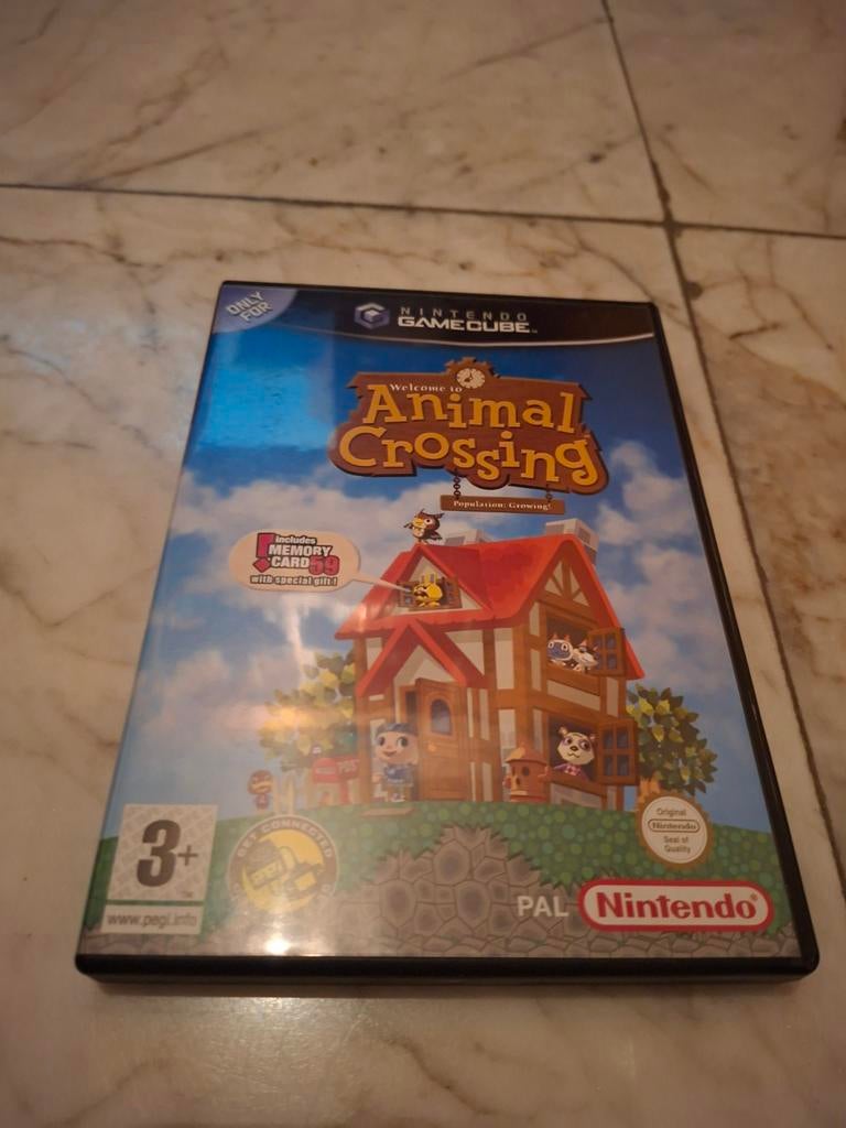 Animal Crossing - Nintendo GameCube, Spelcomputers en Games, Games | Nintendo GameCube, Gebruikt, Simulatie, 1 speler, Vanaf 3 jaar