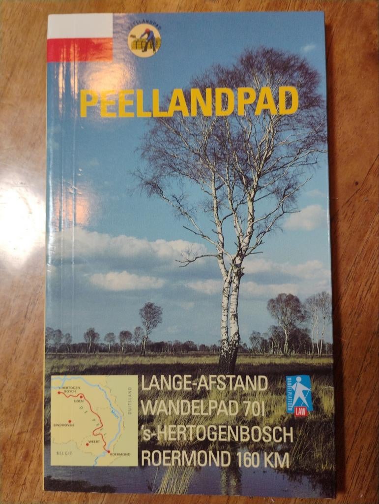 Peellandpad Lange Afstand Wandelpad, Boeken, Atlassen en Landkaarten, LAW, Ophalen of Verzenden, Landkaart, 1800 tot 2000