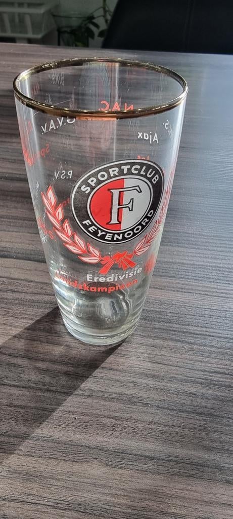 Feyenoord Glas - Eredivisie Landskampioen, Ophalen, Glas of Glazen, Gebruikt, Glas