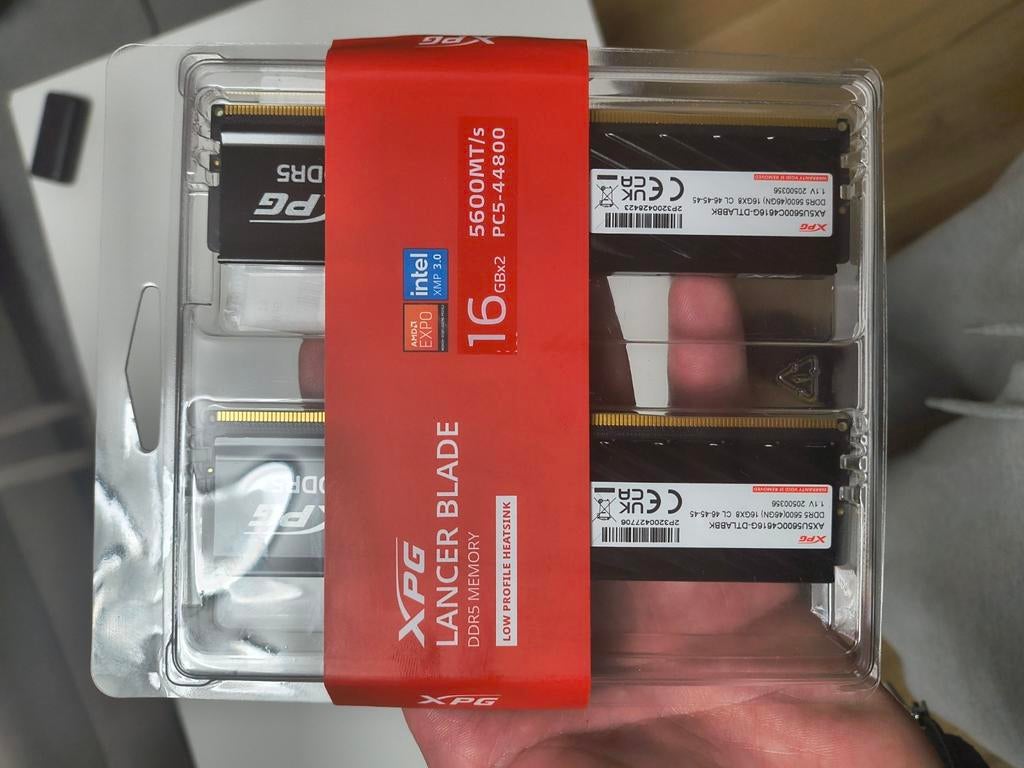 New ddr5 ram, 32 GB, Nieuw, Ophalen of Verzenden, Desktop