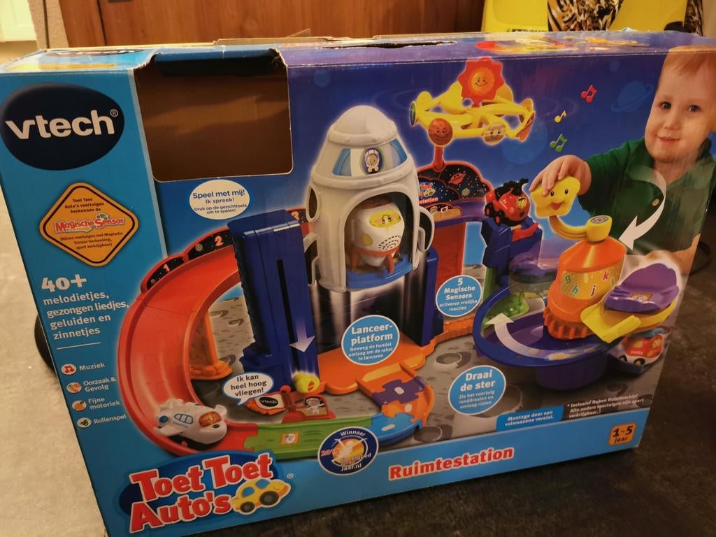 Toet Toet Baan Astronaut - Compleet en Werkend, Kinderen en Baby's, Speelgoed | Vtech, Ophalen of Verzenden, Zo goed als nieuw