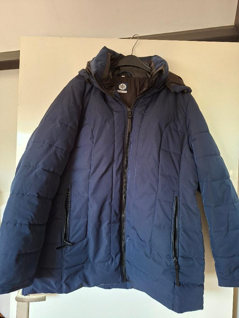 Adventure line outdoor jas maat 48, Ophalen, Blauw, Maat 46/48 (XL) of groter, Zo goed als nieuw