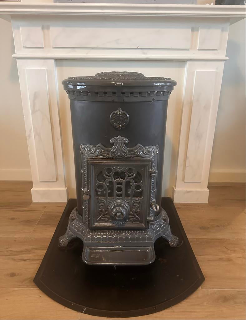 Vintage Gaskachel, Gebruikt, Gas, Ophalen of Verzenden, Vrijstaand