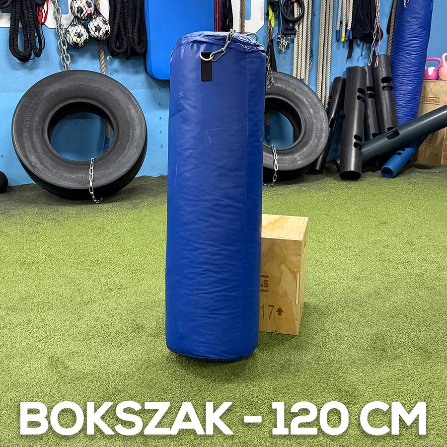 Professionele bokszak blauw – Sterk en direct klaar - 120 cm, Sport en Fitness, Vechtsporten en Zelfverdediging, Zo goed als nieuw