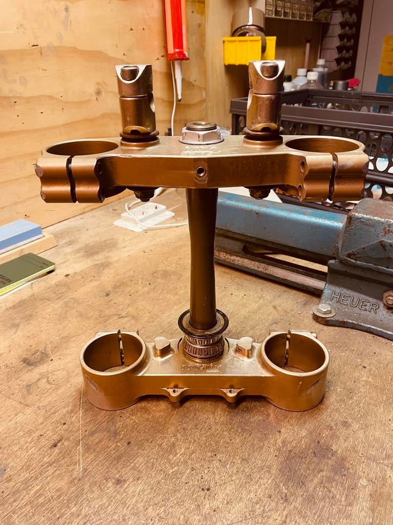 Kroonplaten Öhlins voor TM tm125 tm250 tm144 tm300, Motoren, Ophalen of Verzenden, Gebruikt