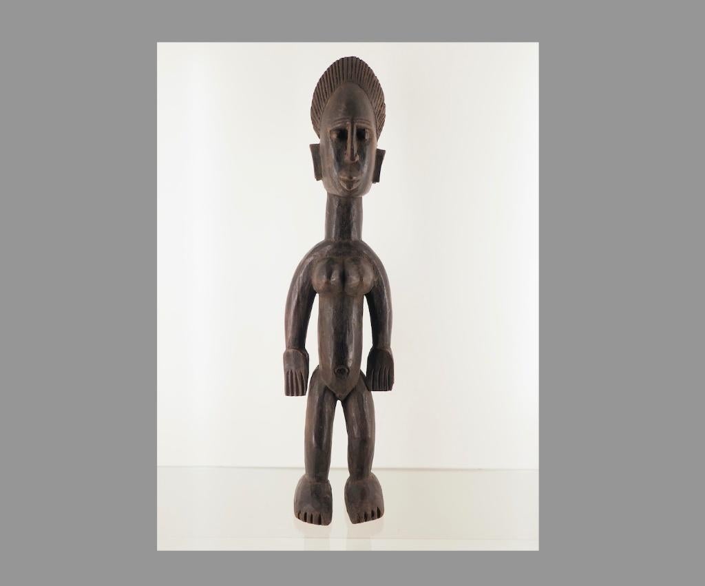 62cm groot Dogon houten standbeeld (251017-01), Ophalen of Verzenden