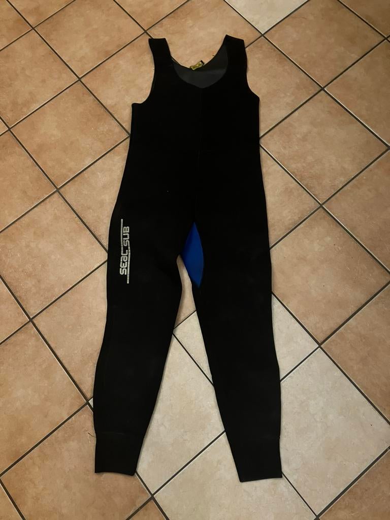 Seac sub duikpak dubbel 7 maat 56, Ophalen of Verzenden, Gebruikt, Heer, Wetsuit