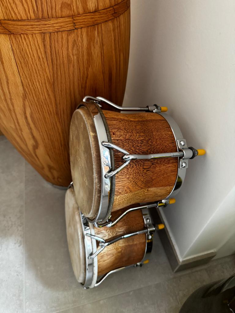 Bongo’s Gon Bops 70’ IB 3000 serie, Muziek en Instrumenten, Percussie, Zo goed als nieuw, Trommel, Ophalen of Verzenden