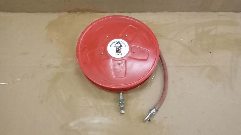 Brandslanghaspel, +/- 15 m, Huis en Inrichting, Brandblussers en Brandkasten, Ophalen, Gebruikt, Brandblusser