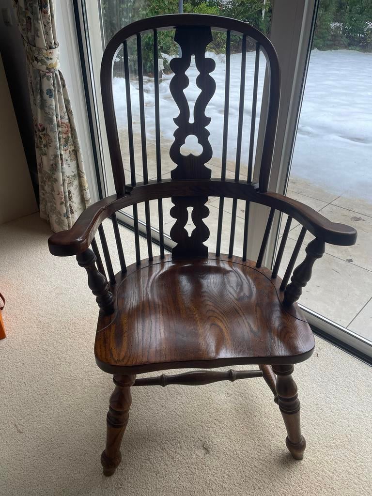 Antieke Windsor Stoel, Antiek en Kunst, Ophalen of Verzenden