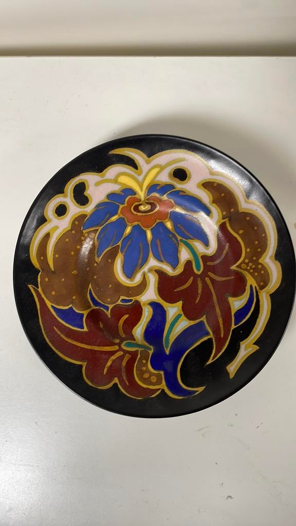 Sierschotel van Gelria Arnhem handgeschilderd, Ophalen of Verzenden