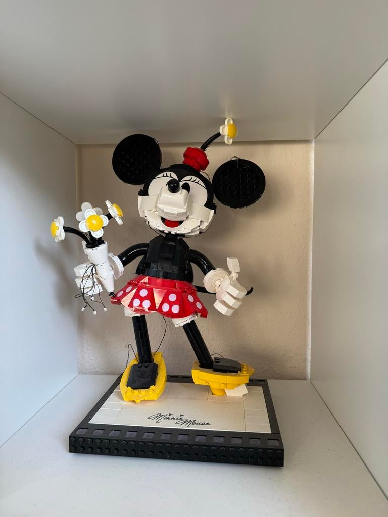 Lego Disney 43179 Mickey & Minnie incl. Verlichting, Ophalen of Verzenden, Zo goed als nieuw, Complete set, Lego