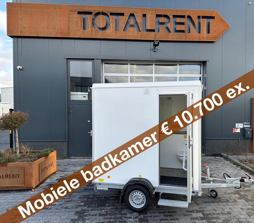 Te koop uit voorraad nieuwe mobiele badkamers de luxe douche, Doe-het-zelf en Verbouw, Ophalen
