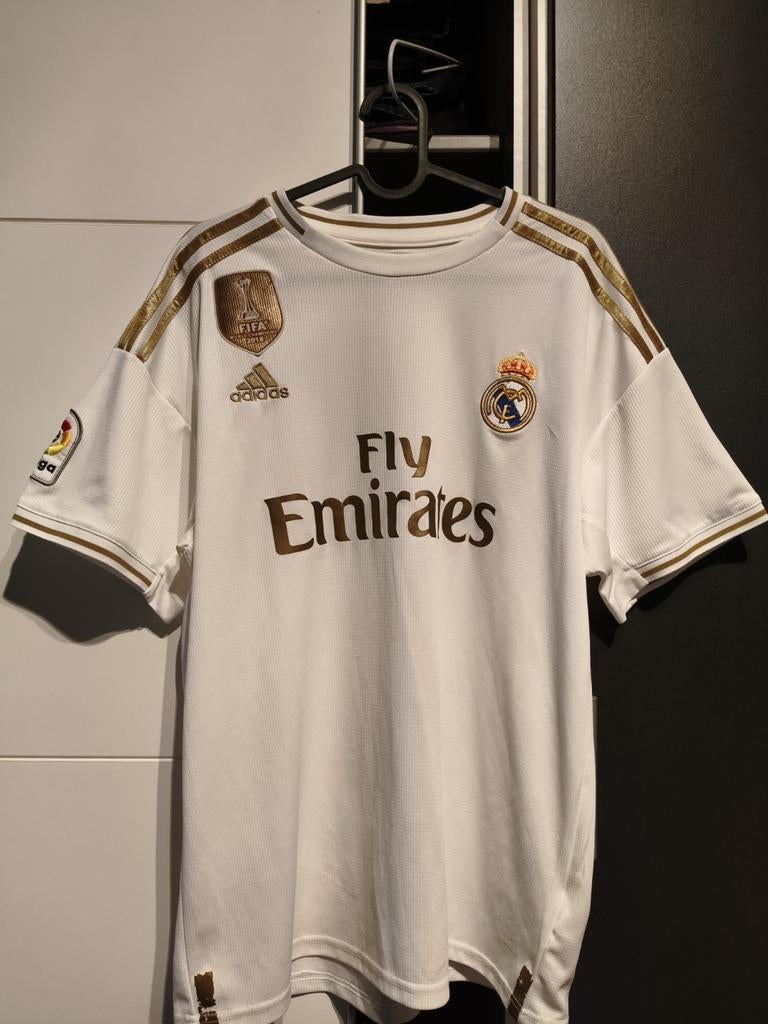 (XL) Adidas Real Madrid #7 Hazard LaLiga Voetbalshirt Thuis, Sport en Fitness, Voetbal, Gebruikt, Shirt, Maat XL, Ophalen of Verzenden