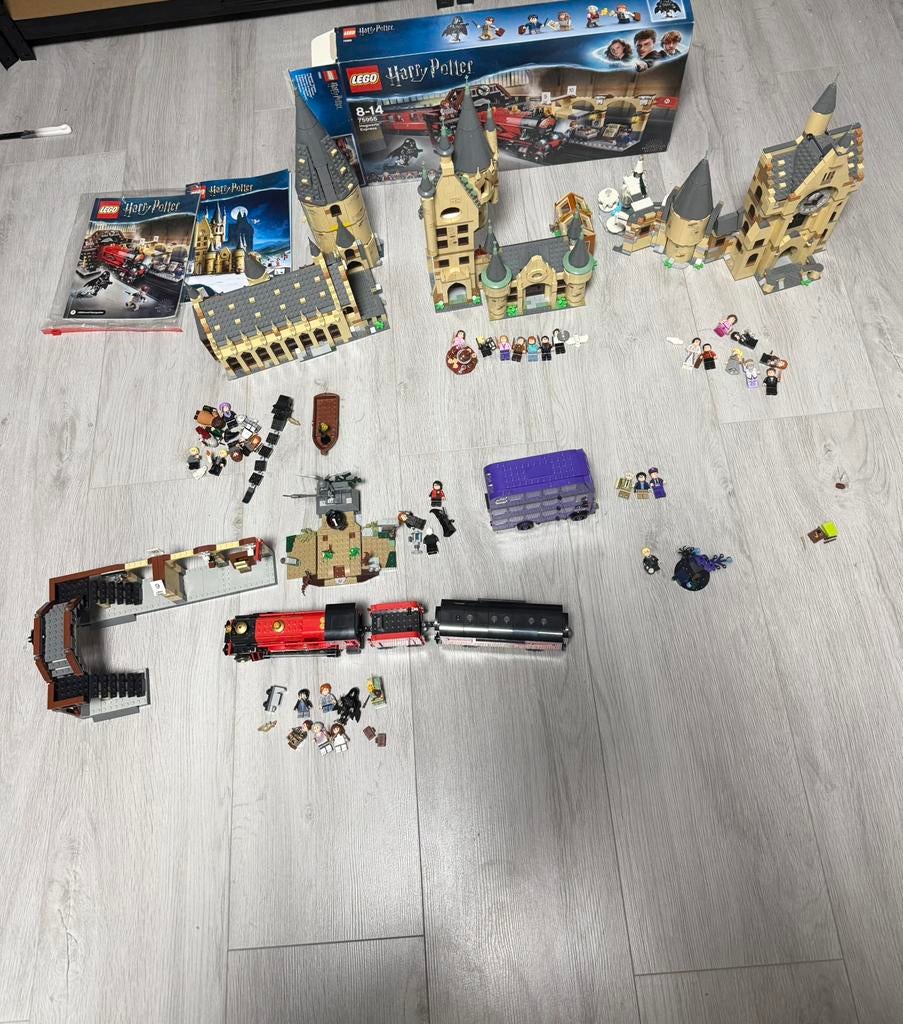 Grote Lego Partij Harry Potter 75955 75948 75954 75969 75957, Ophalen of Verzenden, Zo goed als nieuw